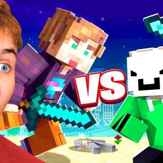 MrBeast and Dream wallpaper