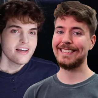 MrBeast and Dream wallpaper