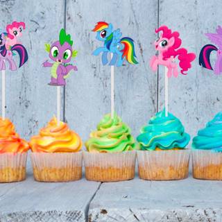 Cupcakes MLP wallpaper