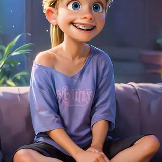 Teenage Riley Andersen wallpaper