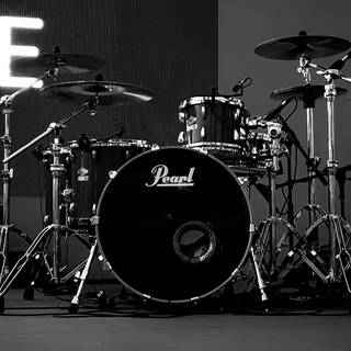Pearl drum kit wallpaper
