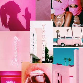 Young girl aesthetic wallpaper