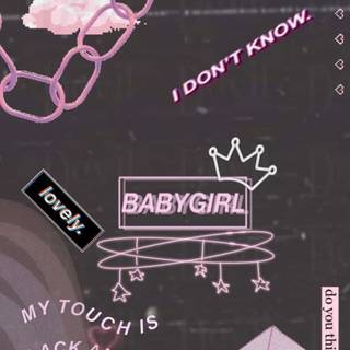 Young girl aesthetic wallpaper