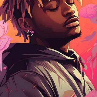 iPhone 16 Pro Max Juice WRLD wallpaper