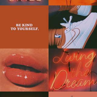 Young girl aesthetic wallpaper