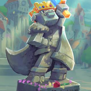 Technoblade and MrBeast wallpaper