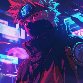 Naruto Cyberpunk wallpaper