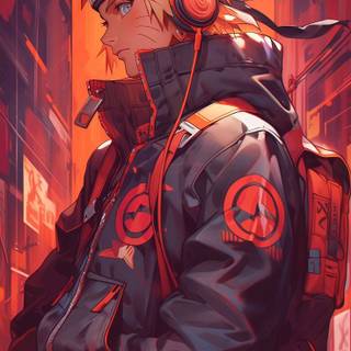 Naruto Cyberpunk wallpaper