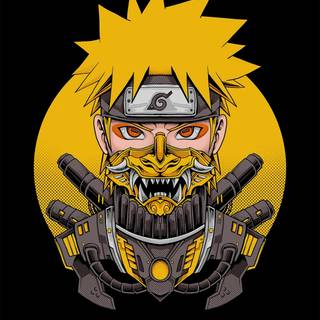 Naruto Cyberpunk wallpaper