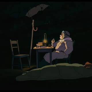 Studio Ghibli night wallpaper