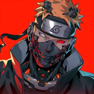 Naruto Cyberpunk wallpaper