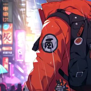 Naruto Cyberpunk wallpaper