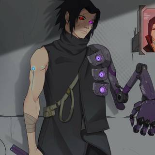 Naruto Cyberpunk wallpaper