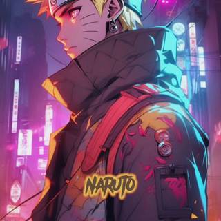 Naruto Cyberpunk wallpaper