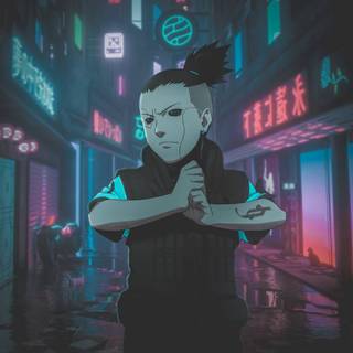 Naruto Cyberpunk wallpaper