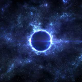 Neon universe wallpaper