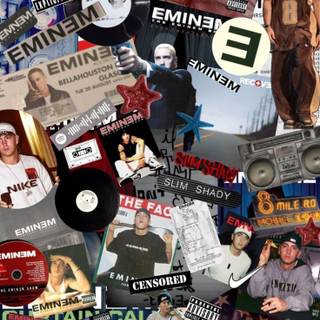 Eminem collage wallpaper
