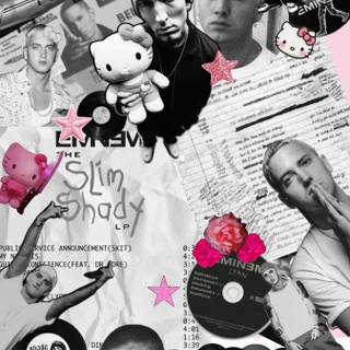 Eminem collage wallpaper