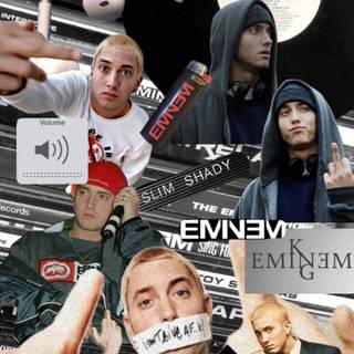 Eminem collage wallpaper