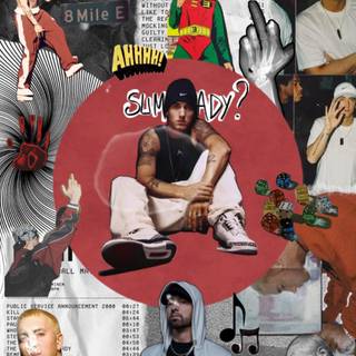 Eminem collage wallpaper