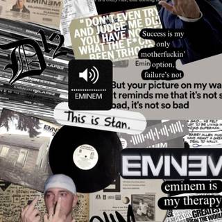 Eminem collage wallpaper