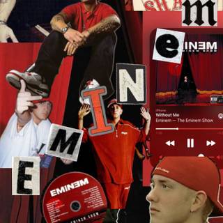 Eminem collage wallpaper