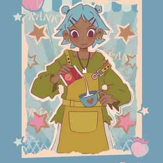 Peach Riot wallpaper