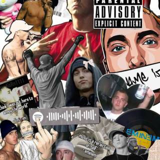 Eminem collage wallpaper