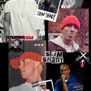 Eminem collage wallpaper