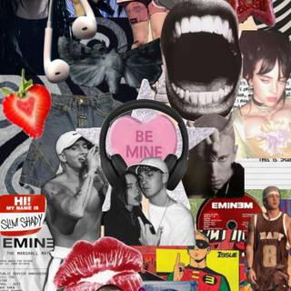 Eminem collage wallpaper