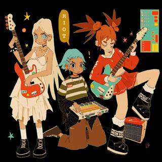 Peach Riot wallpaper