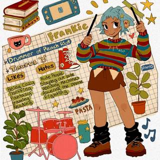 Peach Riot wallpaper