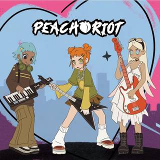 Peach Riot wallpaper