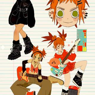 Peach Riot wallpaper