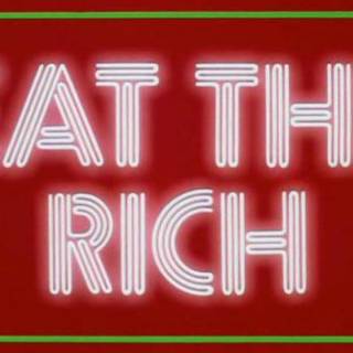 Eat the rich wallpaper