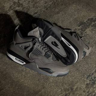 Air Jordan 4 cave stone wallpaper