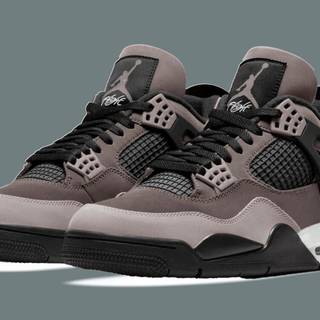 Air Jordan 4 cave stone wallpaper