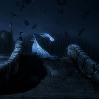 Corpse Bride Chromebook wallpaper