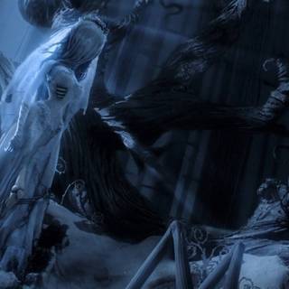 Corpse Bride Chromebook wallpaper