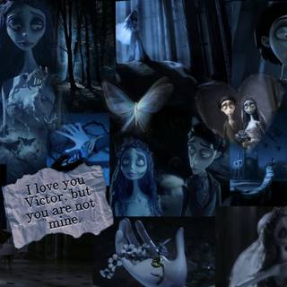 Corpse Bride Chromebook wallpaper
