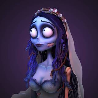 Corpse Bride Chromebook wallpaper