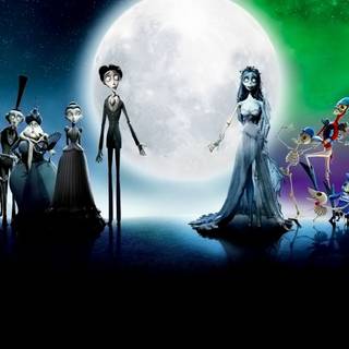 Corpse Bride Chromebook wallpaper