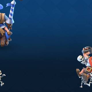 Clash Royale Skeleton Army wallpaper