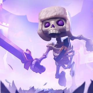 Clash Royale Skeleton Army wallpaper