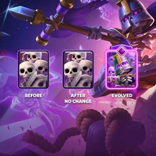 Clash Royale Skeleton Army wallpaper