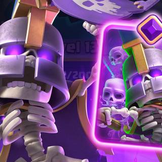Clash Royale Skeleton Army wallpaper