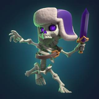 Clash Royale Skeleton Army wallpaper