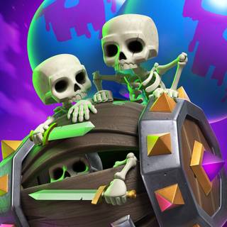 Clash Royale Skeleton Army wallpaper