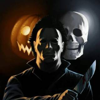 Halloween Michael Myers 3D wallpaper