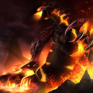 Primal Groudon card wallpaper